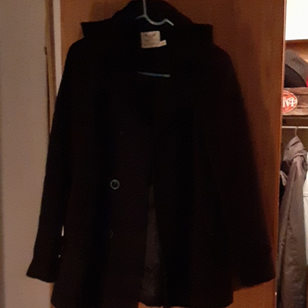 Wool jacket. Black.